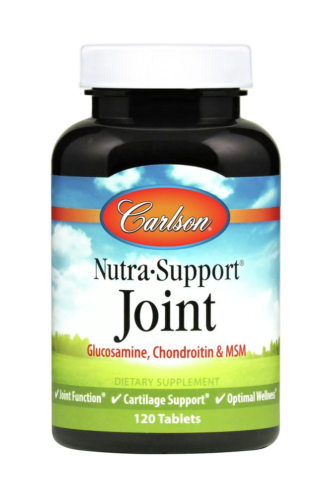 Carlson Labs, Nutra-Support Joint, 120 Tablets UPC 088395046773 | HiLife Vitamins