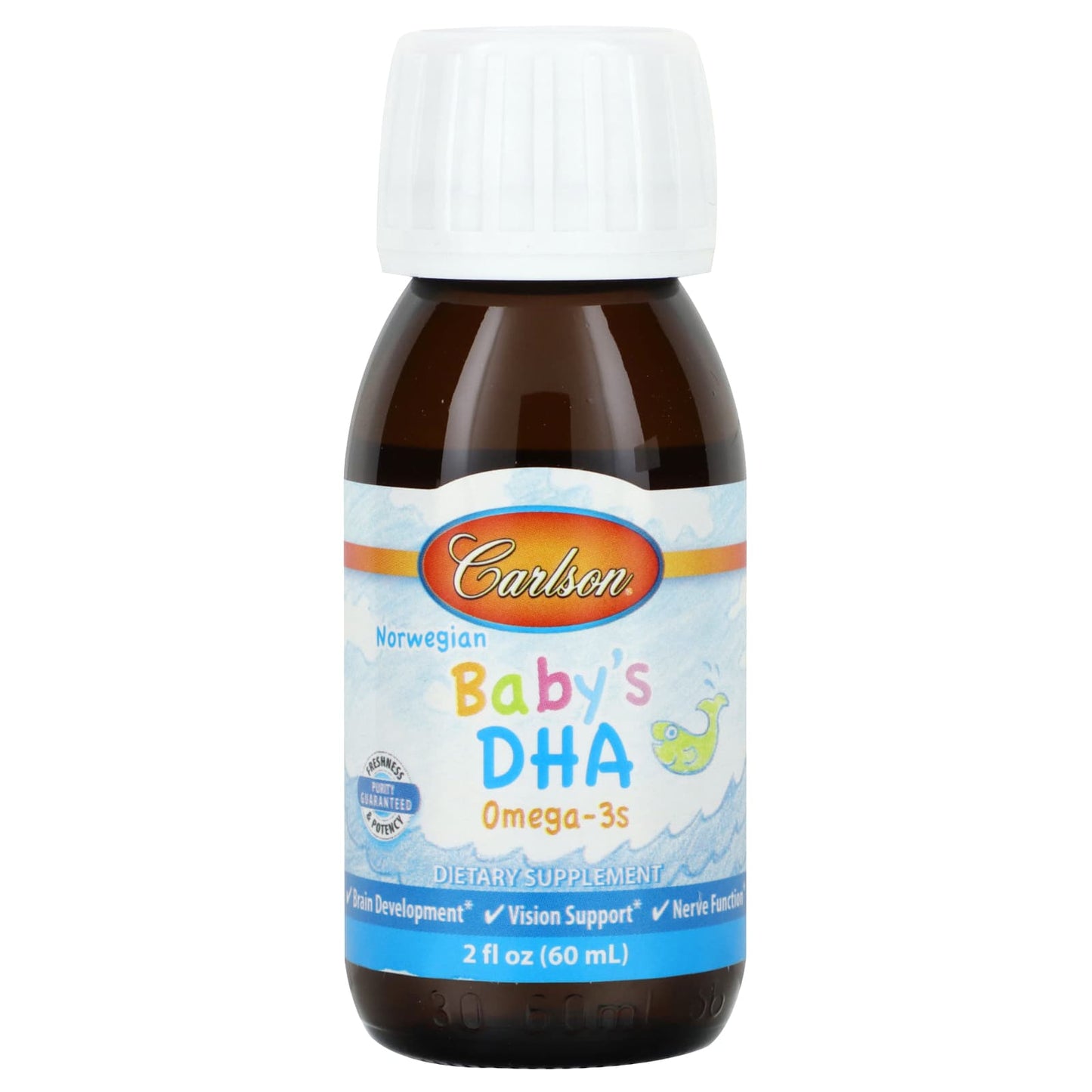 Carlson Labs, Baby's DHA, 1 Liquid UPC 088395186004 | HiLife Vitamins