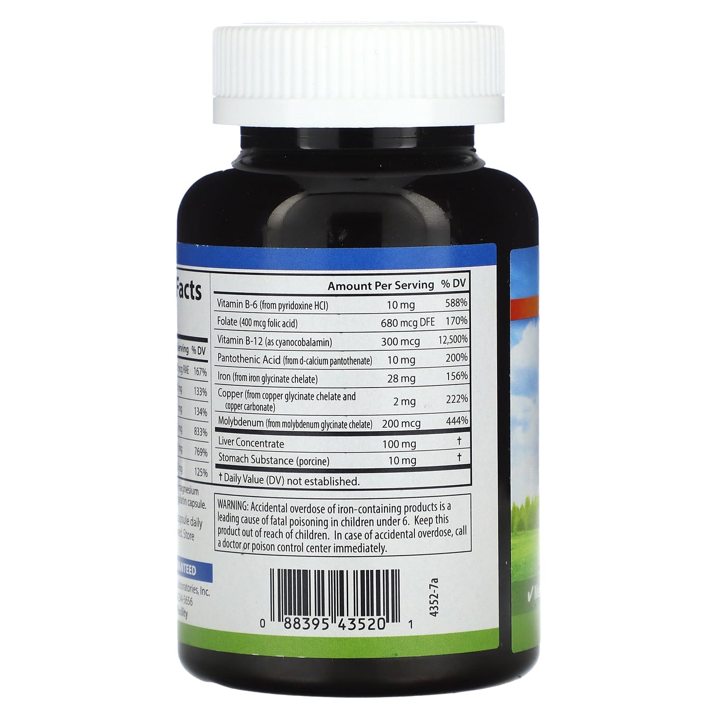 Carlson Labs, Womens Iron Restore, 180 Capsules UPC 088395435201 | HiLife Vitamins