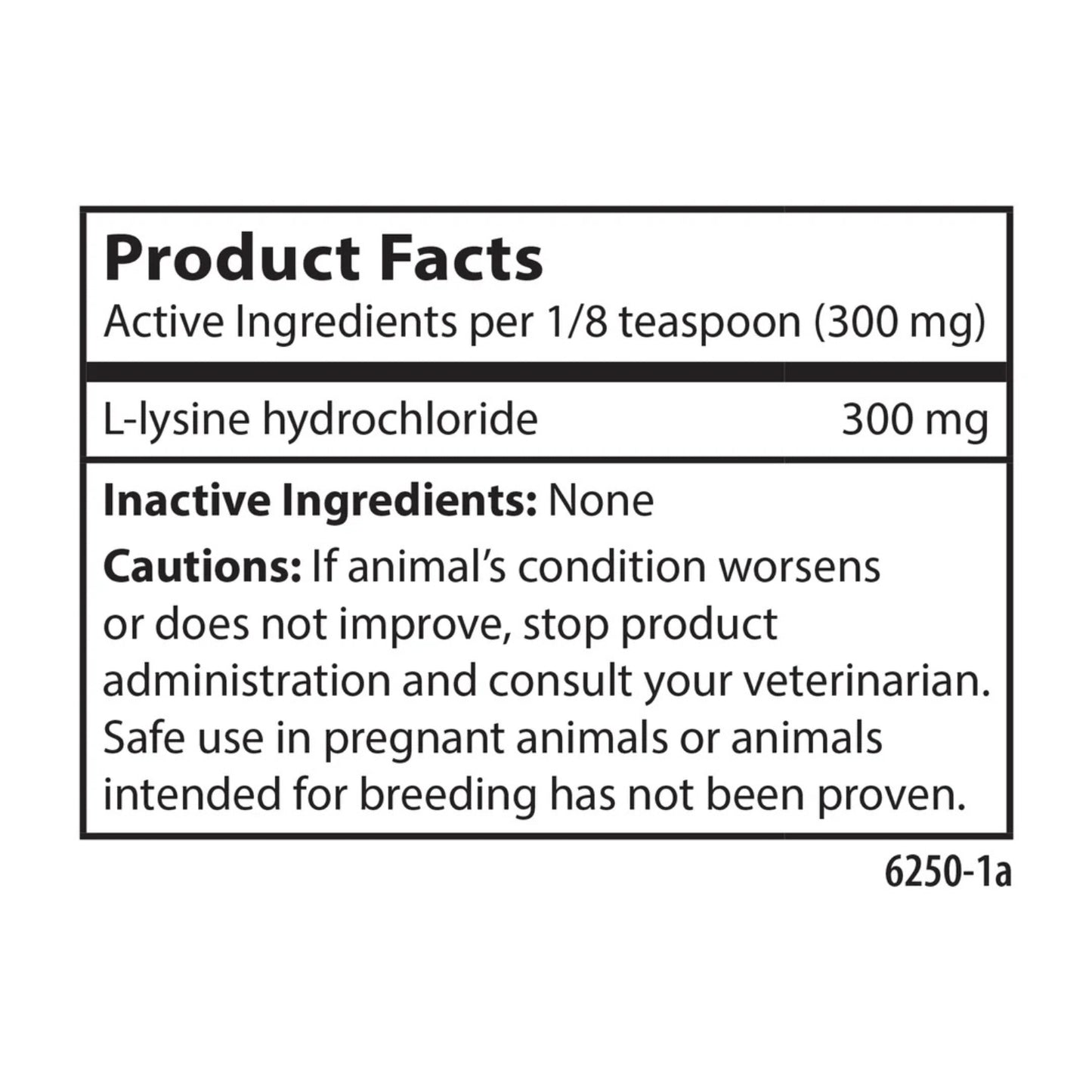 Carlson Labs, Lysine Powder for Cats, 3.5 oz (100 g) UPC 088395625008 | Hilife Vitamins