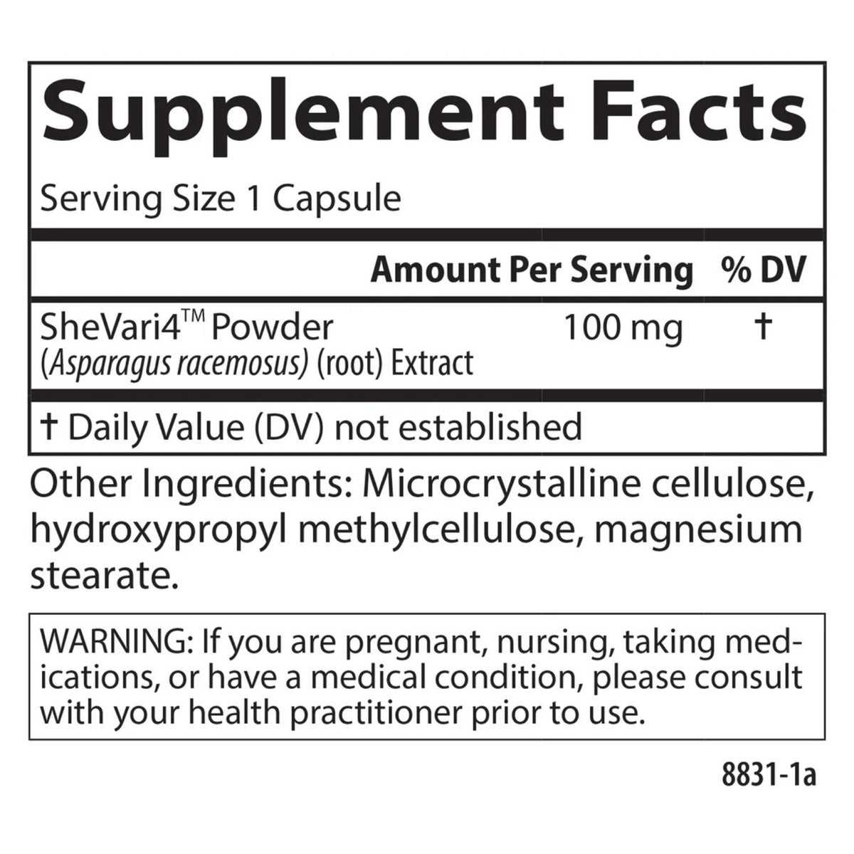 Carlson Labs, Shatavari, 60 Capsules UPC 088395883101 | Hilife Vitamins