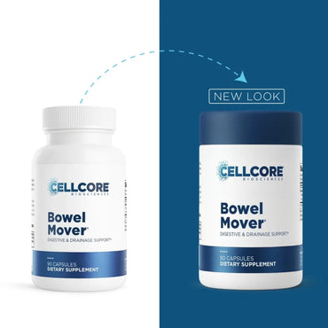 CellCore Biosciences, Bowel Mover, 90 Capsules UPC 810131150402 | Hilife Vitamins