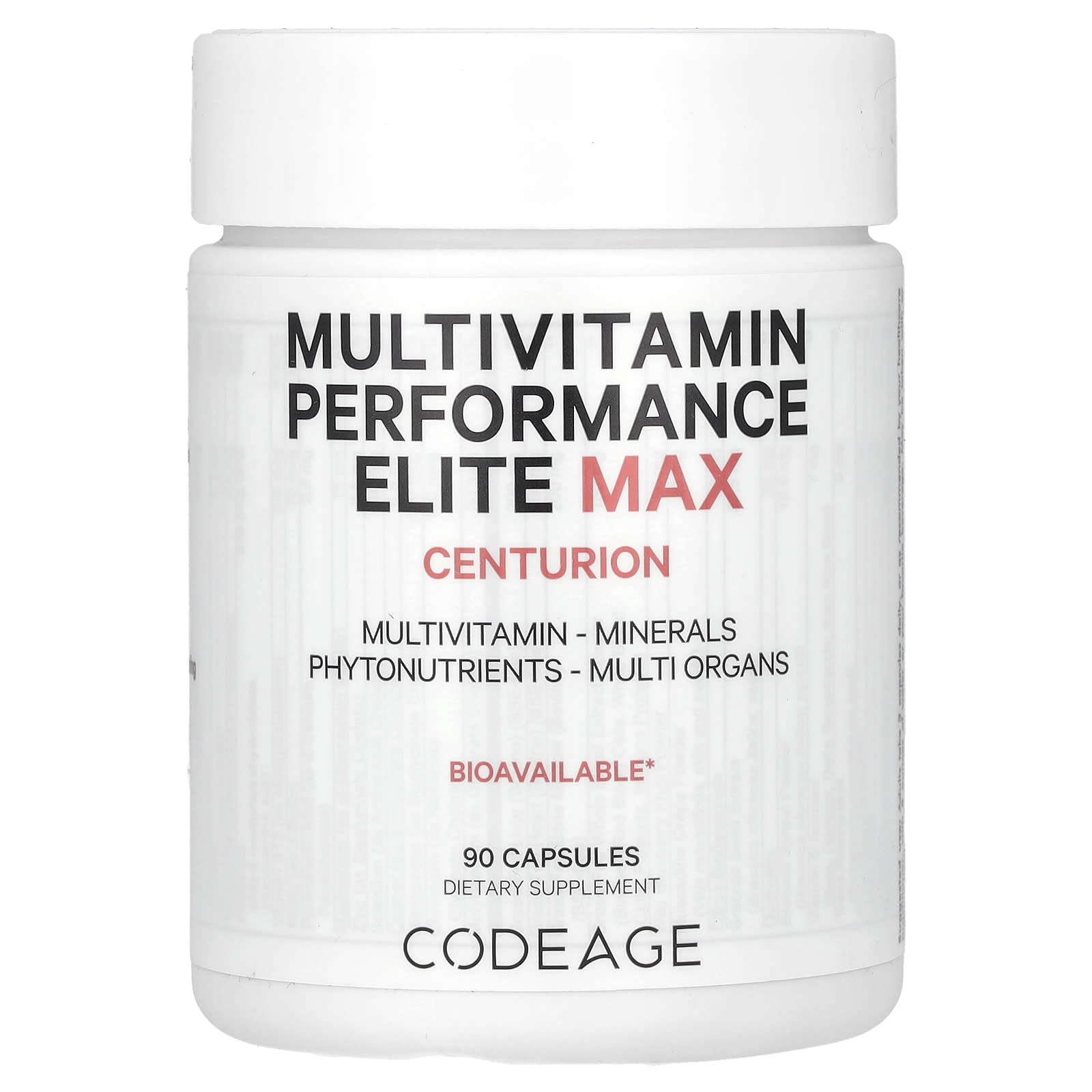 Codeage, Multivitamin Performance Elite Max, 90 Capsules UPC 850043333982 | HiLife Vitamins