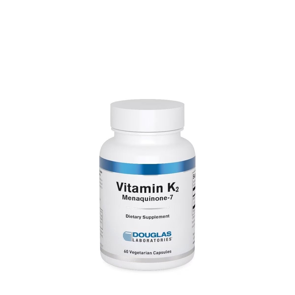 Douglas Laboratories, Vitamin K2 Menaquinone-7, 60 Vegetarian Capsules UPC 310539979235 | HiLife Vitamins