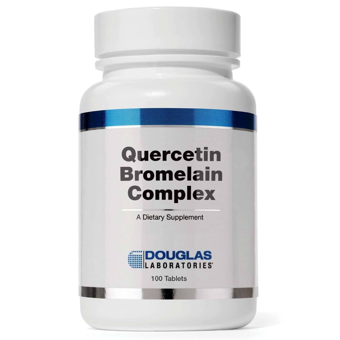 Douglas Laboratories, Quercetin-Bromelain Complex, 100 Tablets UPC 745287110218 | HiLife Vitamins