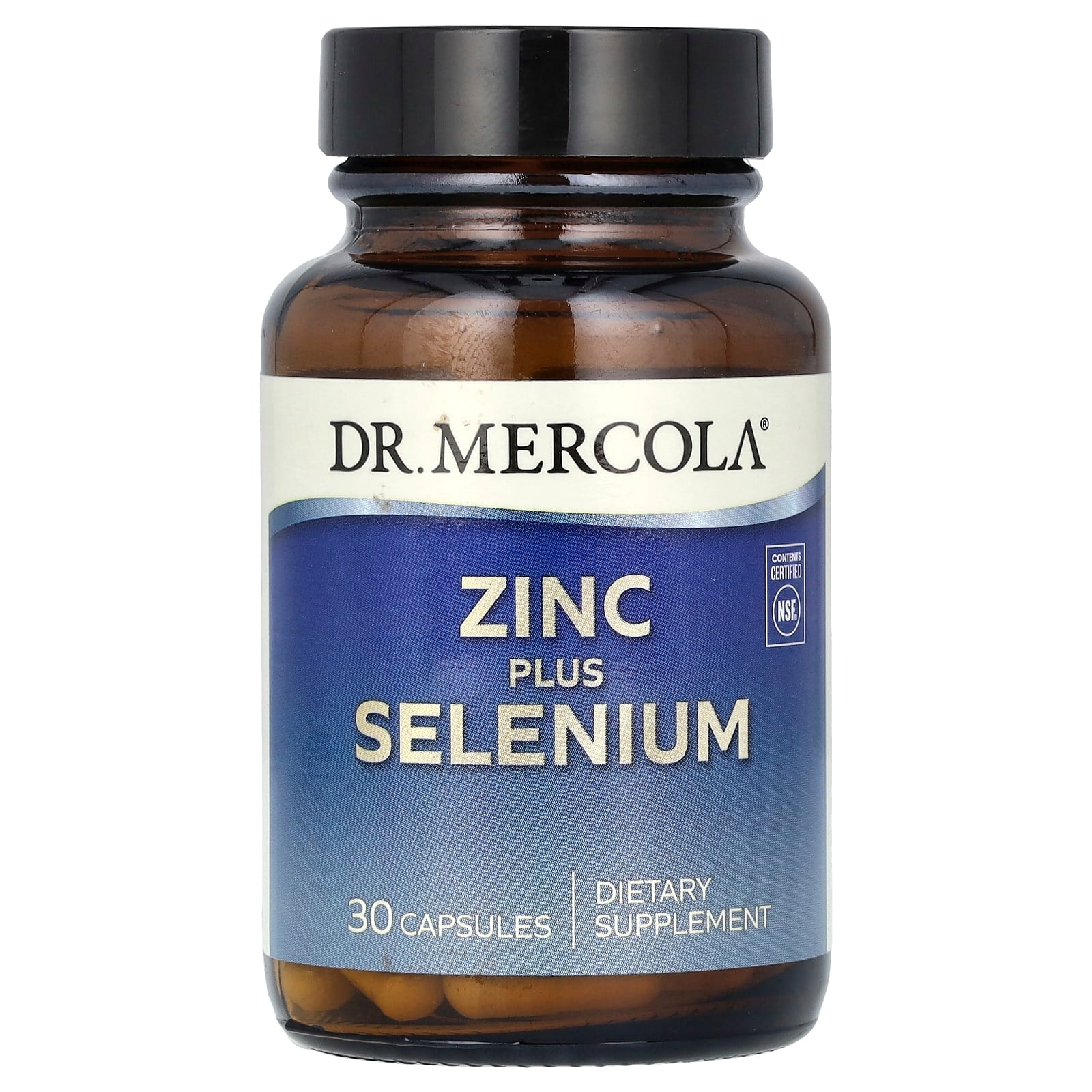 Dr. Mercola, Zinc plus Selenium, 30 Capsules UPC 810487030656 | HiLife Vitamins