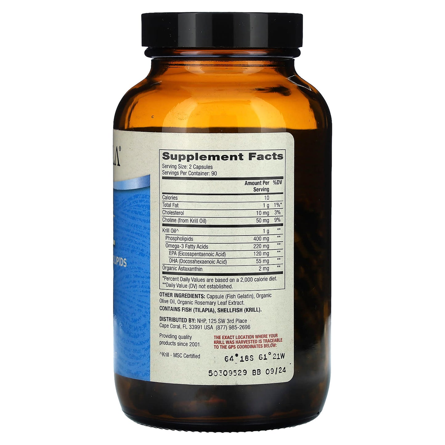 Dr. Mercola, Antarctic Krill Oil, 180 Capsules UPC 813006010276 | HiLife Vitamins