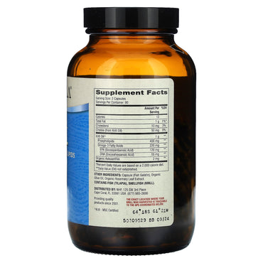 Dr. Mercola, Antarctic Krill Oil, 180 Capsules UPC 813006010276 | HiLife Vitamins