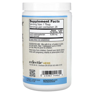 Eclectic Herb, LARIX 12oz, 340.19 GRAM UPC 023363144624 | HiLife Vitamins