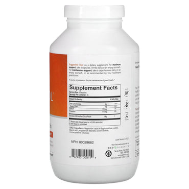Econugenics, PectaSol® Modified Citrus Pectin, 270 Vegetarian Capsules UPC 892985000119 | HiLife Vitamins
