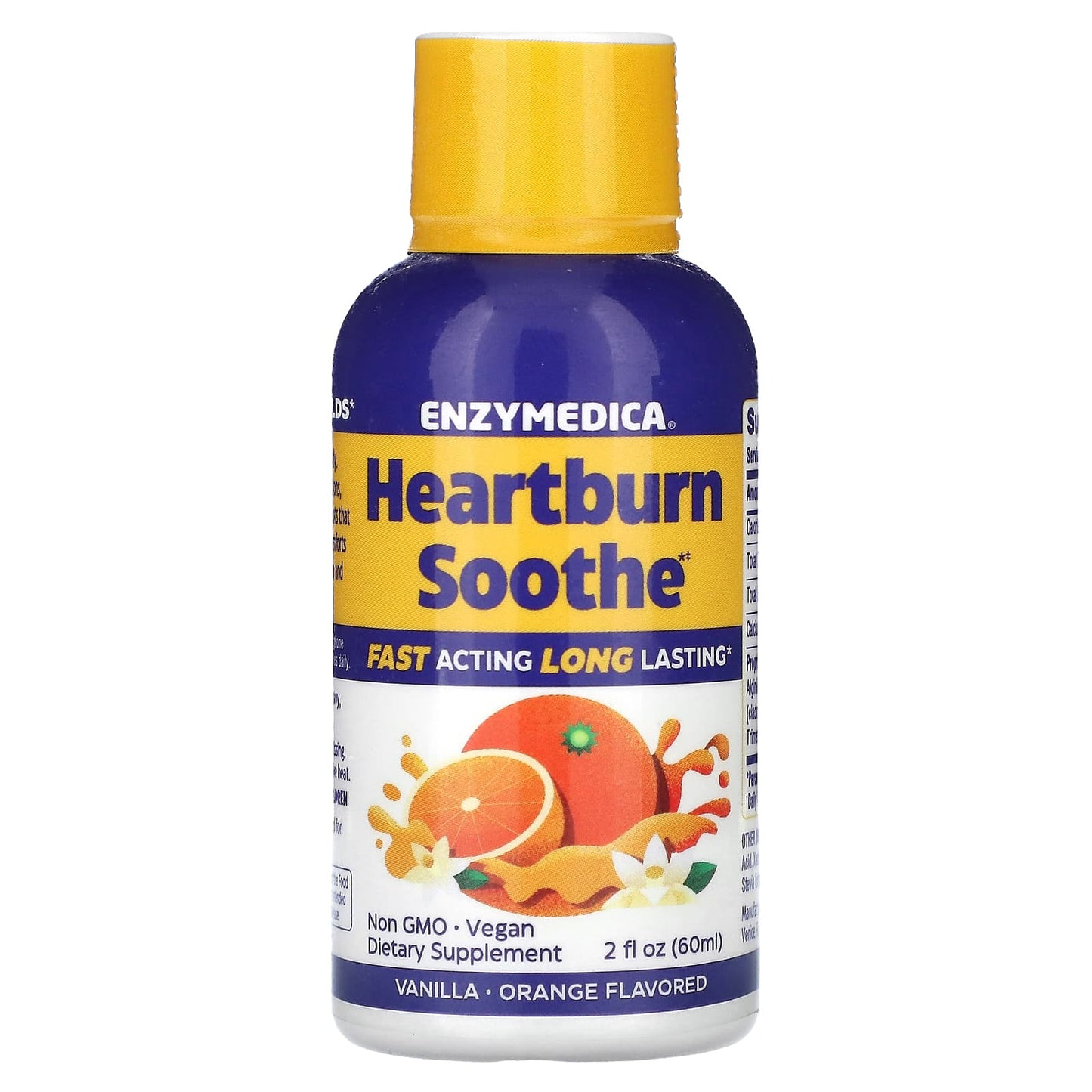 Enzymedica, Heartburn Soothe Shots, 6 Bottles UPC 670480101322 | HiLife Vitamins