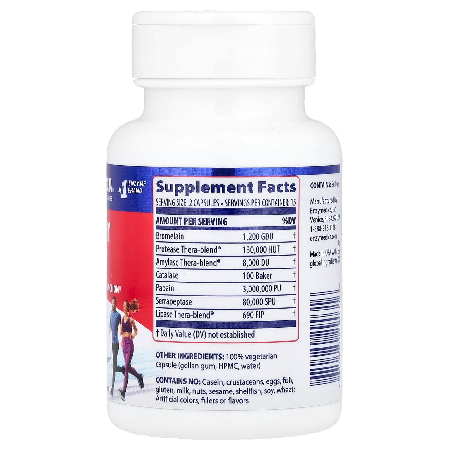Enzymedica, Repair Gold, 30 Capsules UPC 670480290316 | HiLife Vitamins