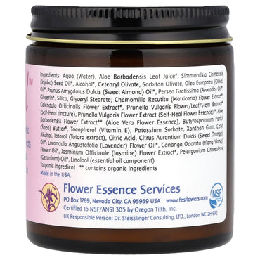 FLOWER ESSENCE SERVICES, Self-Heal Creme, 4 Oz UPC 782932310043 | Hilife Vitamins