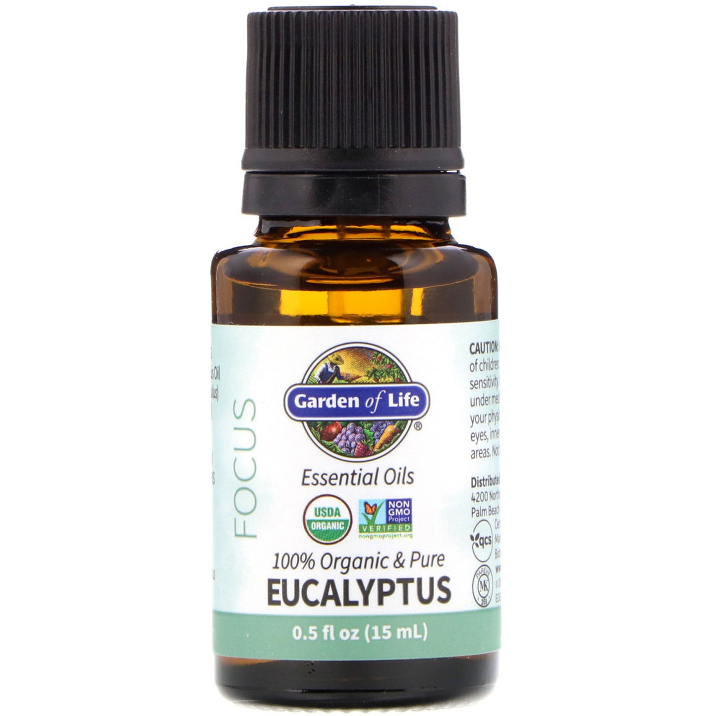 Garden of Life, Organic Essential Oil - Eucalyptus Globulus, .5 Oz UPC 658010122986 | HiLife Vitamins