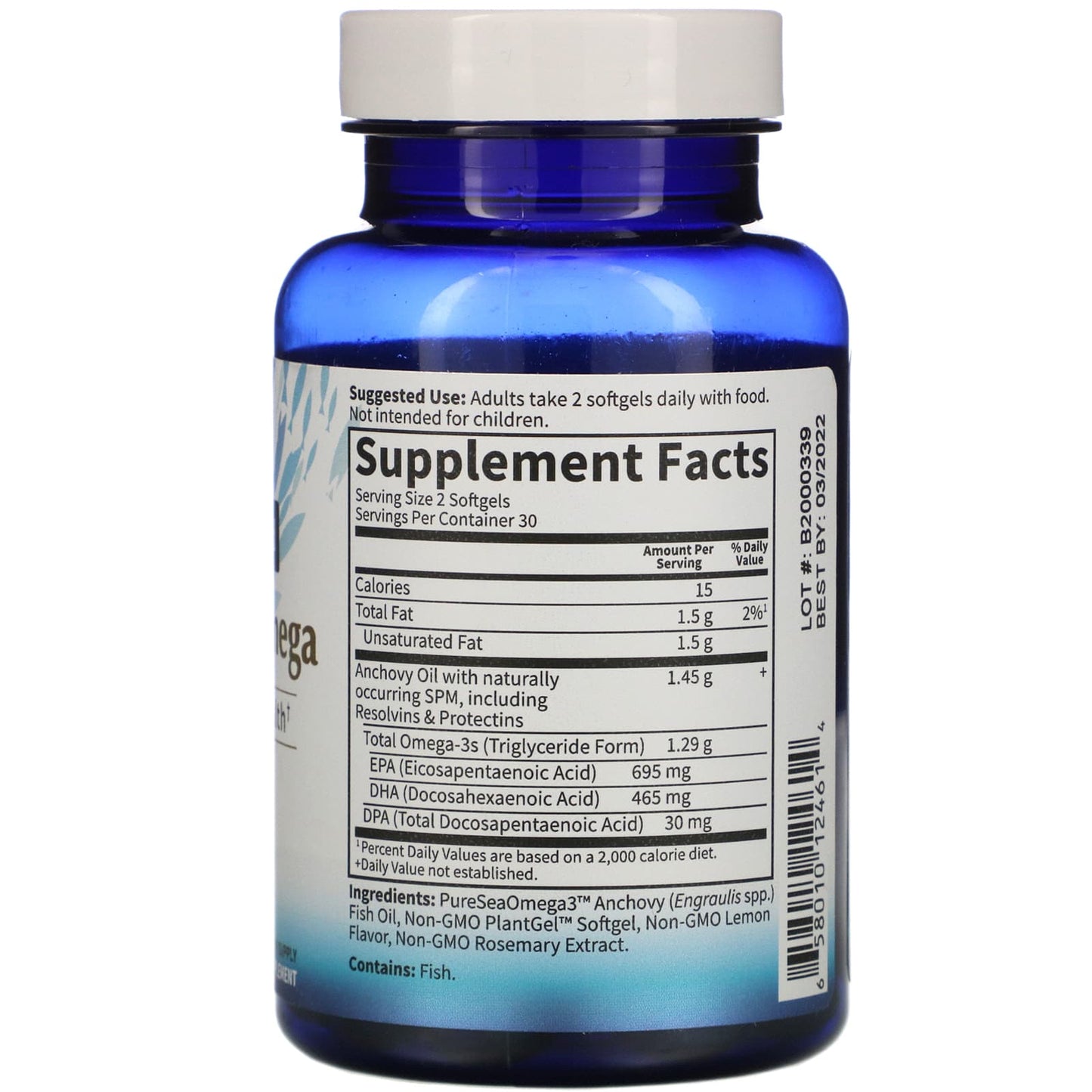 Garden of Life, Dr. Formulated Advanced Omega, 60 Softgels UPC 658010124614 | HiLife Vitamins