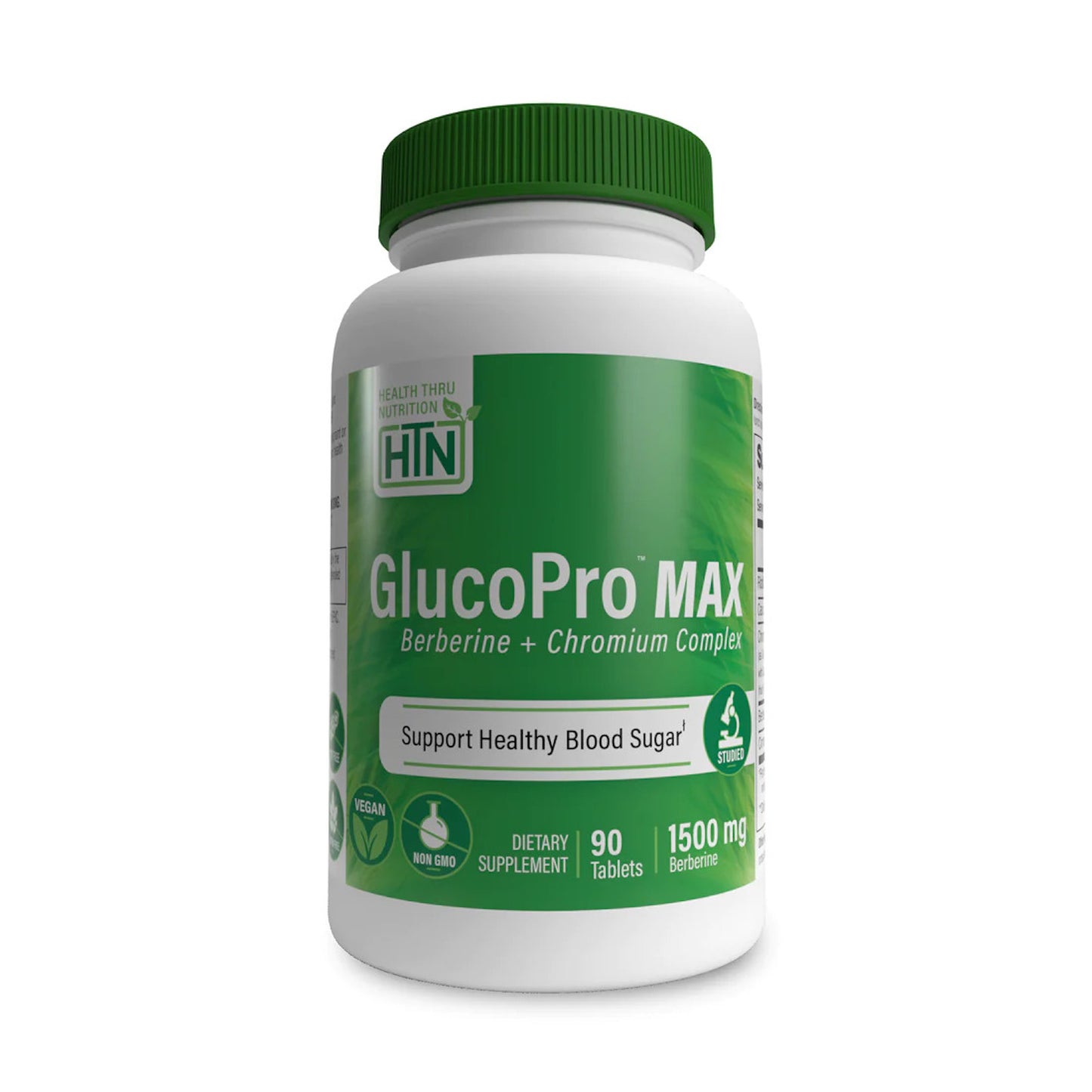 Health Thru Nutrition, GlucoPro Max Blood Sugar Support Formula, 90 Tablets UPC 819193021279 | HiLife Vitamins