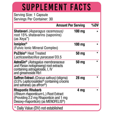 Healthgevity, Hergevity™ Balance, 30 Capsules UPC 702571009511 | HiLife Vitamins