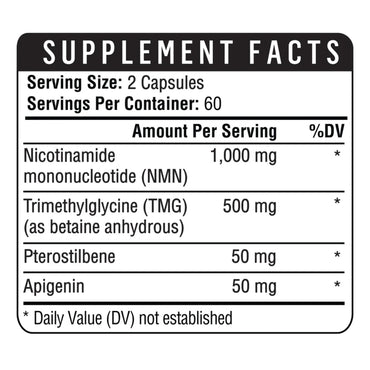 Healthgevity, NMN 1000+, 60 Capsules UPC 702571009627 | HiLife Vitamins