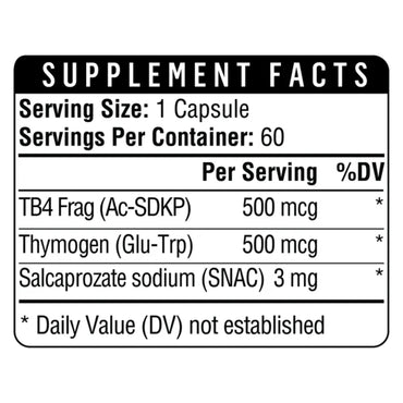 Healthgevity, T-Frag 500+, 60 Capsules UPC 792105240244 | HiLife Vitamins