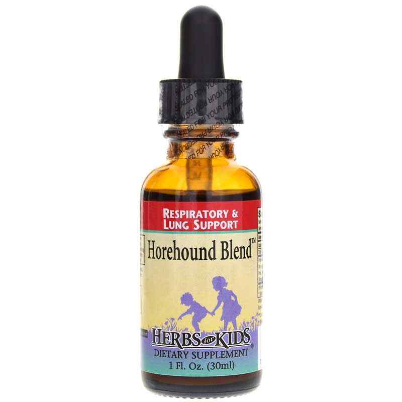 Herbs For Kids, Horehound Blend™, 1 fl. oz (30 ml) UPC 701619100753 | HiLife Vitamins