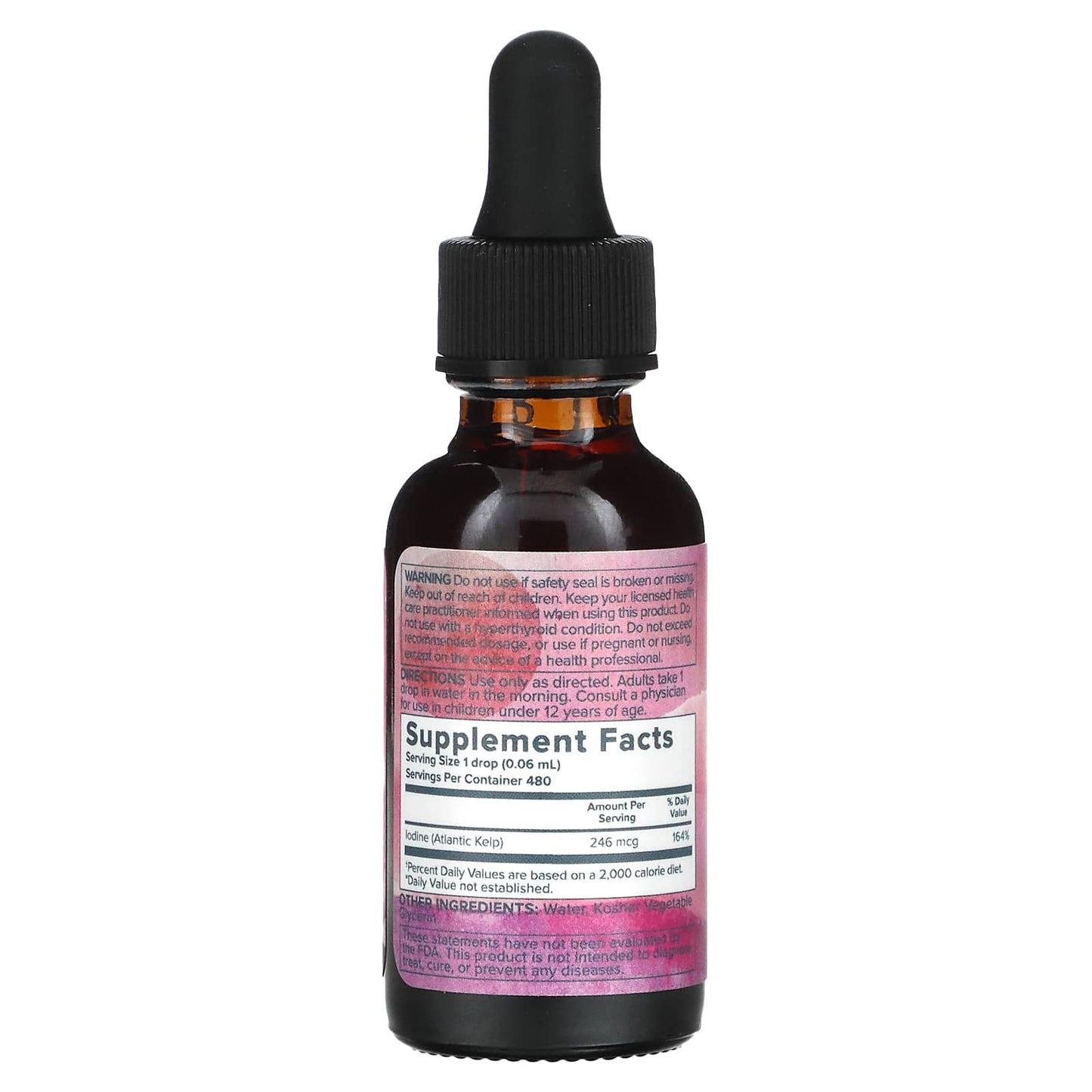 Heritage, Nascent Colloidal Iodine 246 mcg, 1 Oz Drops UPC 076970842322 | HiLife Vitamins