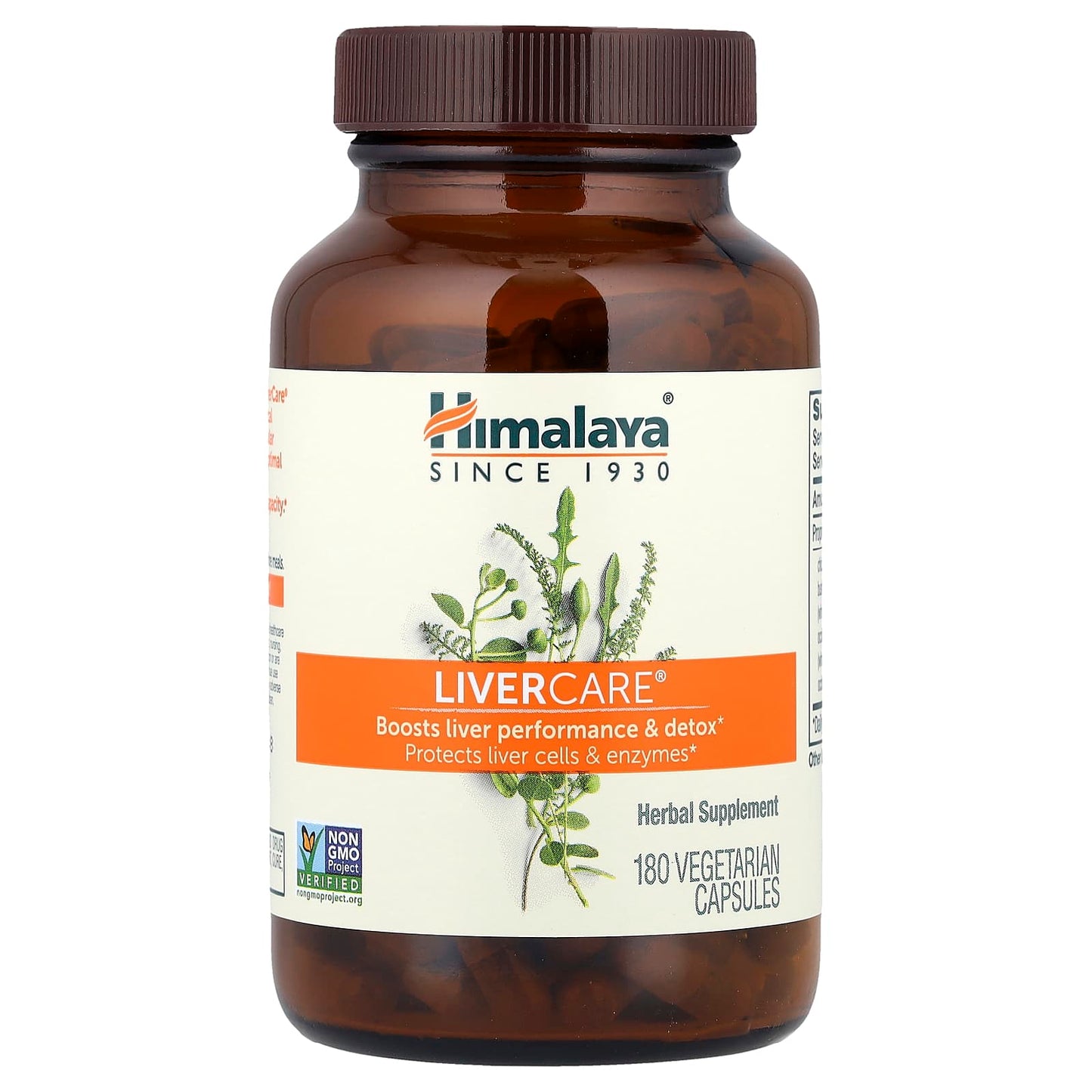 Himalaya, Liver Care®, 180 Vegetarian Capsules UPC 605069005111 | HiLife Vitamins