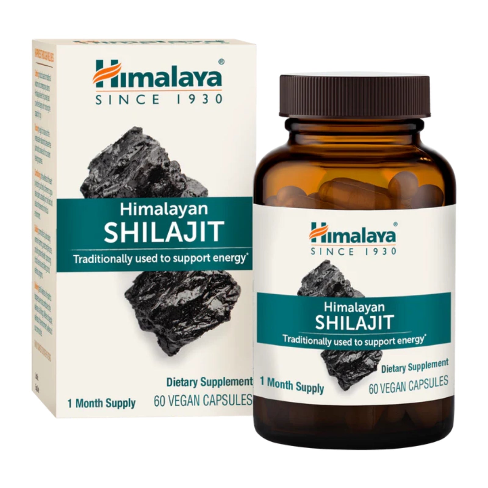 Himalaya, Shilajit, 60 Vegan Capsules UPC 605069994262 | HiLife Vitamins