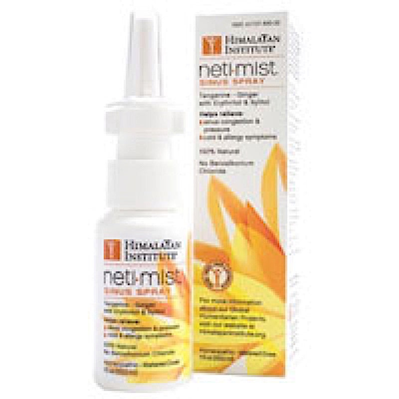Himalayan Institue, Neti Mist Sinus Spray, 1 Oz UPC 652865600408 | Hilife Vitamins