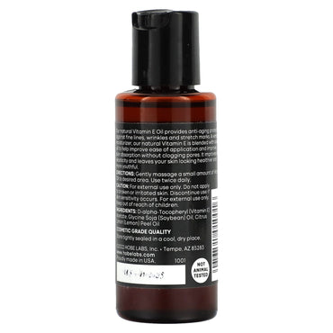 Hobe Labs, Naturals Vitamin E Oil (50,000 i.u.), 2 Oz UPC 076791010016 | Hilife Vitamins