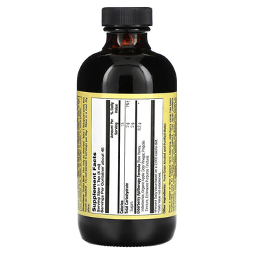 Honey Gardens Apiaries, Elderberry Syrup, 8 Oz Syrup UPC 022318000329 | HiLife Vitamins