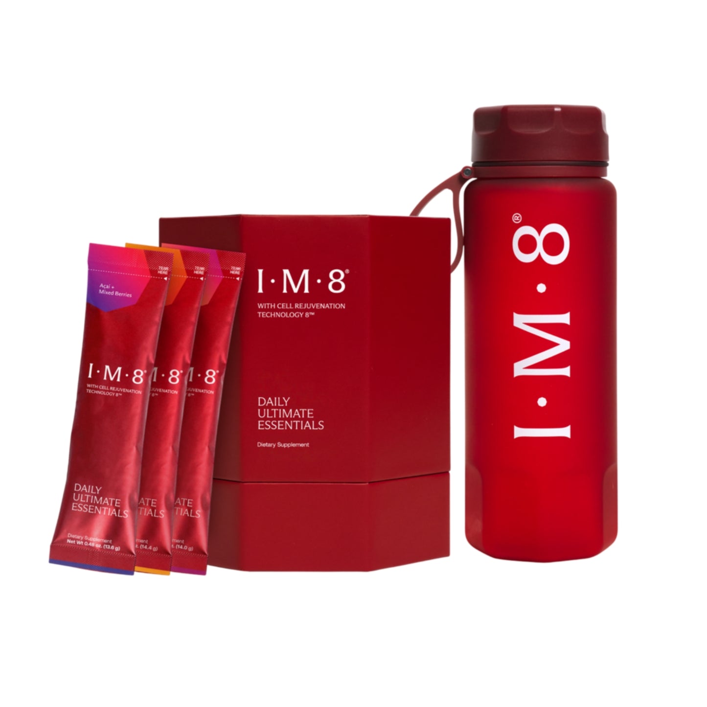 IM8, Daily Ultimate Essentials, Variety Pack, 30 Sachet Packs