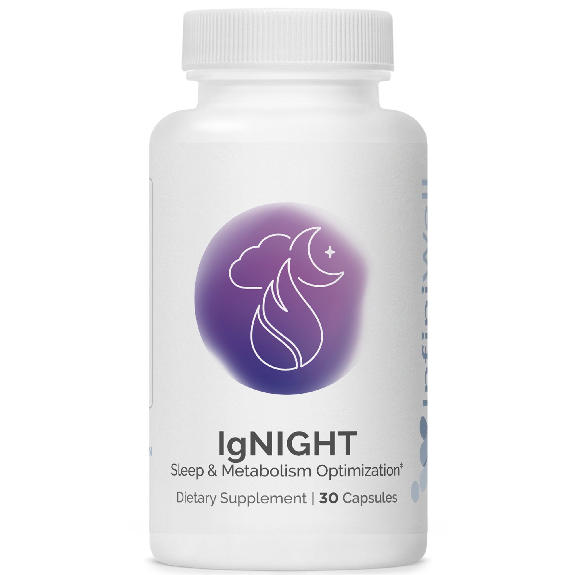 Infiniwell, IgNIGHT, Sleep & Metabolism Optimization, 30 Capsules UPC 691835777719 | HiLife Vitamins