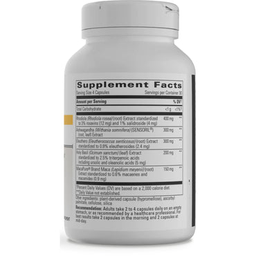 Integrative Therapeutics, HPA Adapt™, 120 Capsules UPC 871791102705 | HiLife Vitamins