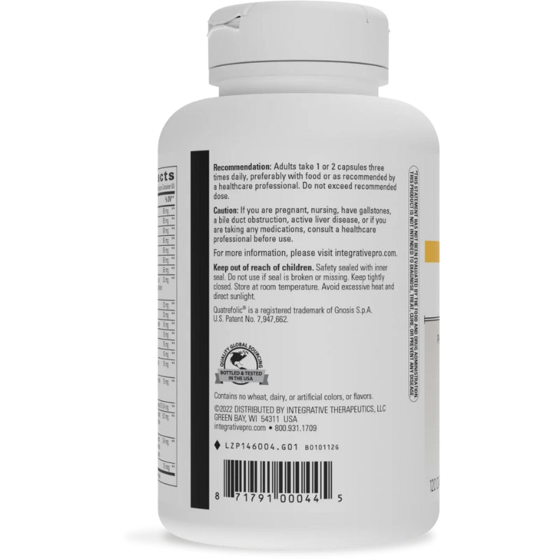 Integrative Therapeutics, Detoxication Factors™, 60 Capsules UPC 871791000438 | HiLife Vitamins