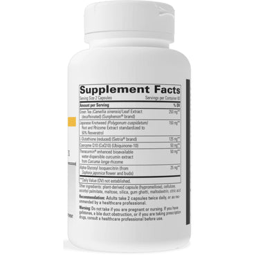 Integrative Therapeutics, ProThrivers™ Wellness Flavonoid Complex, 120 Capsules UPC 871791104907 | HiLife Vitamins