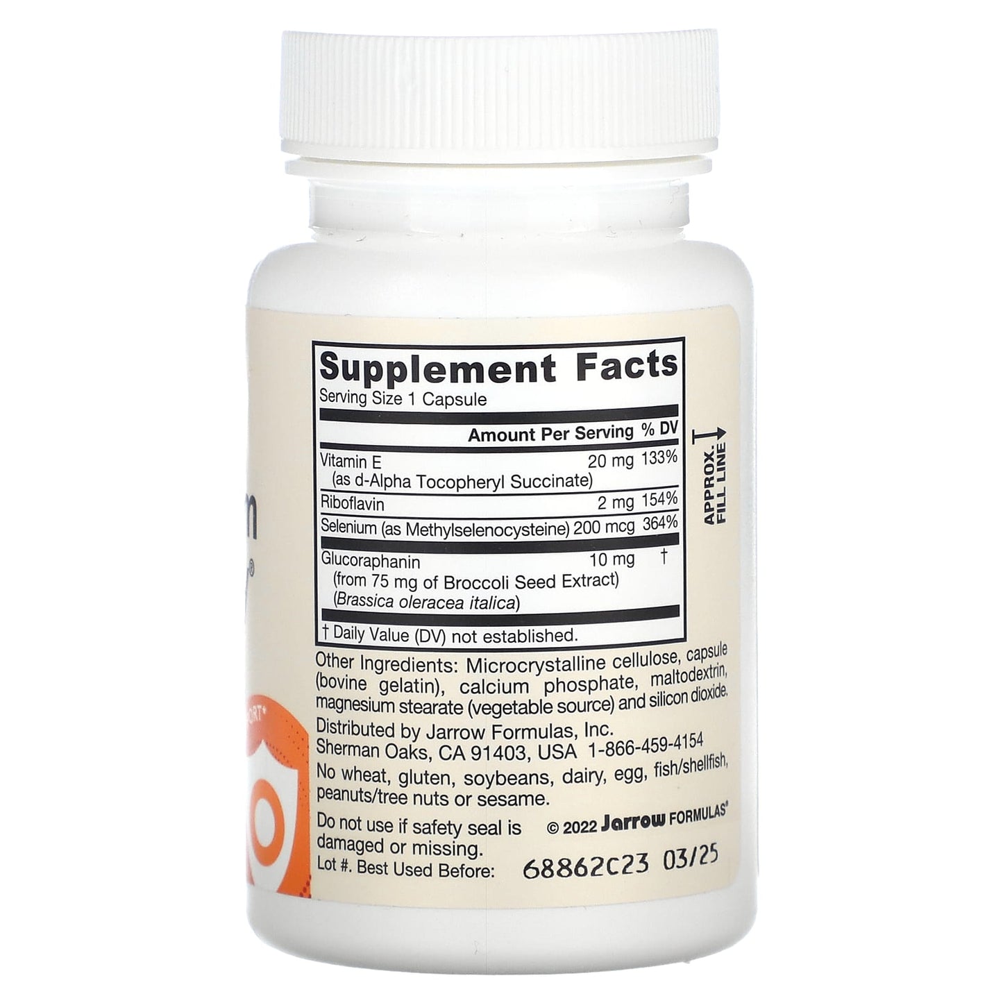 Jarrow Formulas, Selenium Synergy, 60 Capsules UPC 790011130062 | HiLife Vitamins