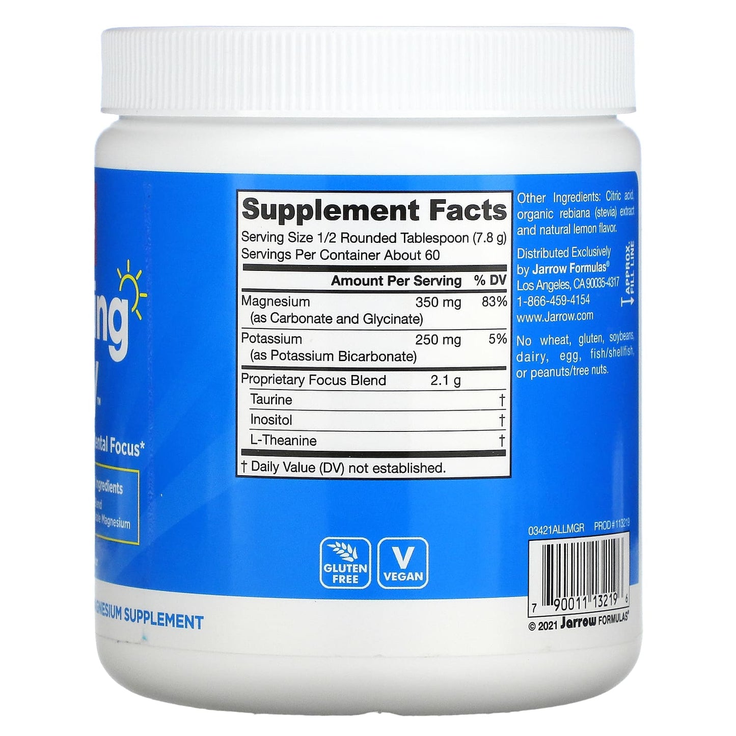Jarrow Formulas, Calming Day, Lemon, 16.4 oz UPC 790011132196 | HiLife Vitamins