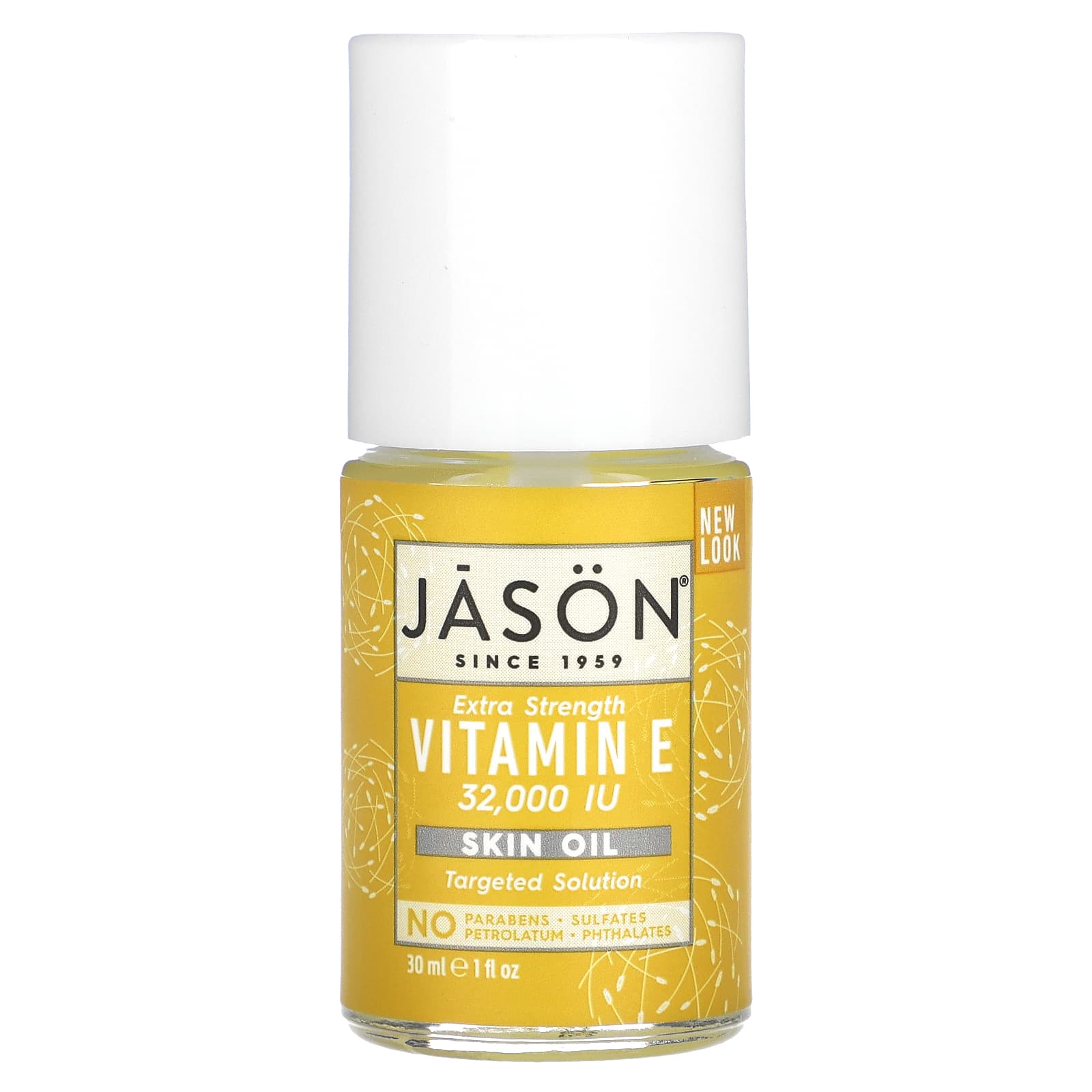 Jason, Vitamin E Oil 32,000 IU w/Wand, 1.1 Oz UPC 078522040118 | HiLife Vitamins