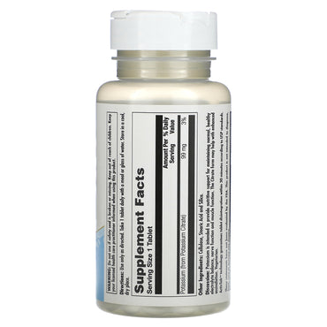 Kal, Potassium 99 Citrate, 99 mg, 100 Tablets UPC 021245137948 | HiLife Vitamins