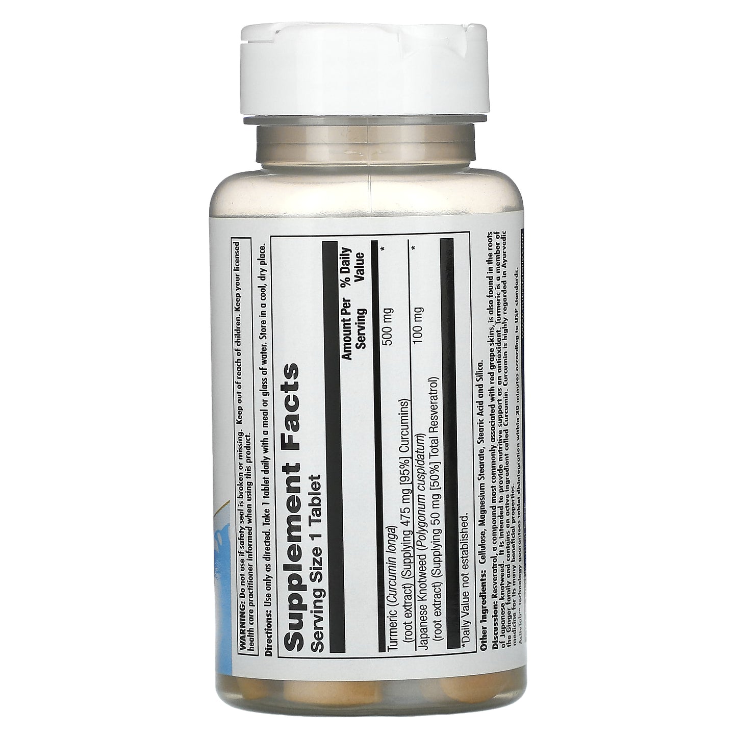 Kal, Turmeric Resveratrol, 30 Tablets UPC 021245345329 | HiLife Vitamins