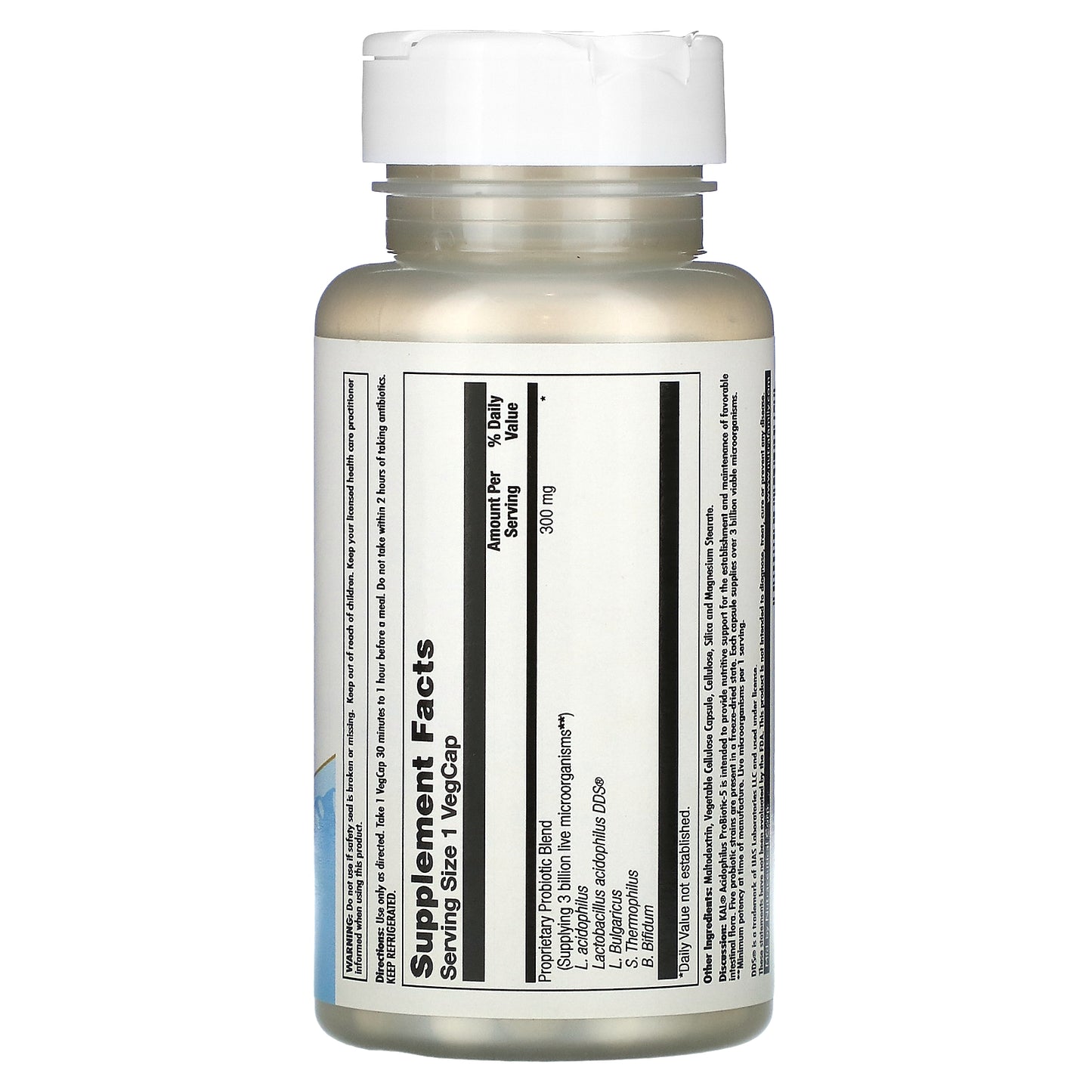 Kal, Acidophilus ProBiotic-5, 60 Capsules UPC 021245500179 | HiLife Vitamins