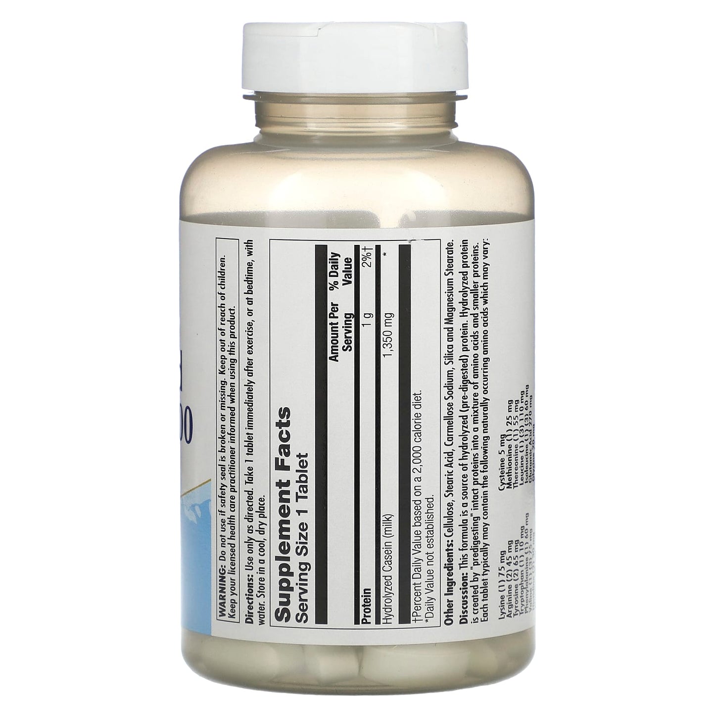 Kal, Amino Acid Complex 1000, 1,000 mg, 100 Tablets UPC 021245516101 | HiLife Vitamins