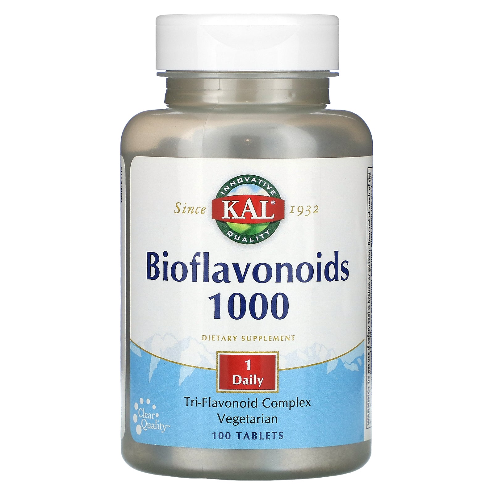 Kal, Bioflavonoids 1,000, 100 Tablets UPC 021245547105 | HiLife Vitamins