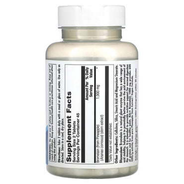 Kal, Bromelain, 500 mg, 30 Tablets UPC 021245558071 | HiLife Vitamins