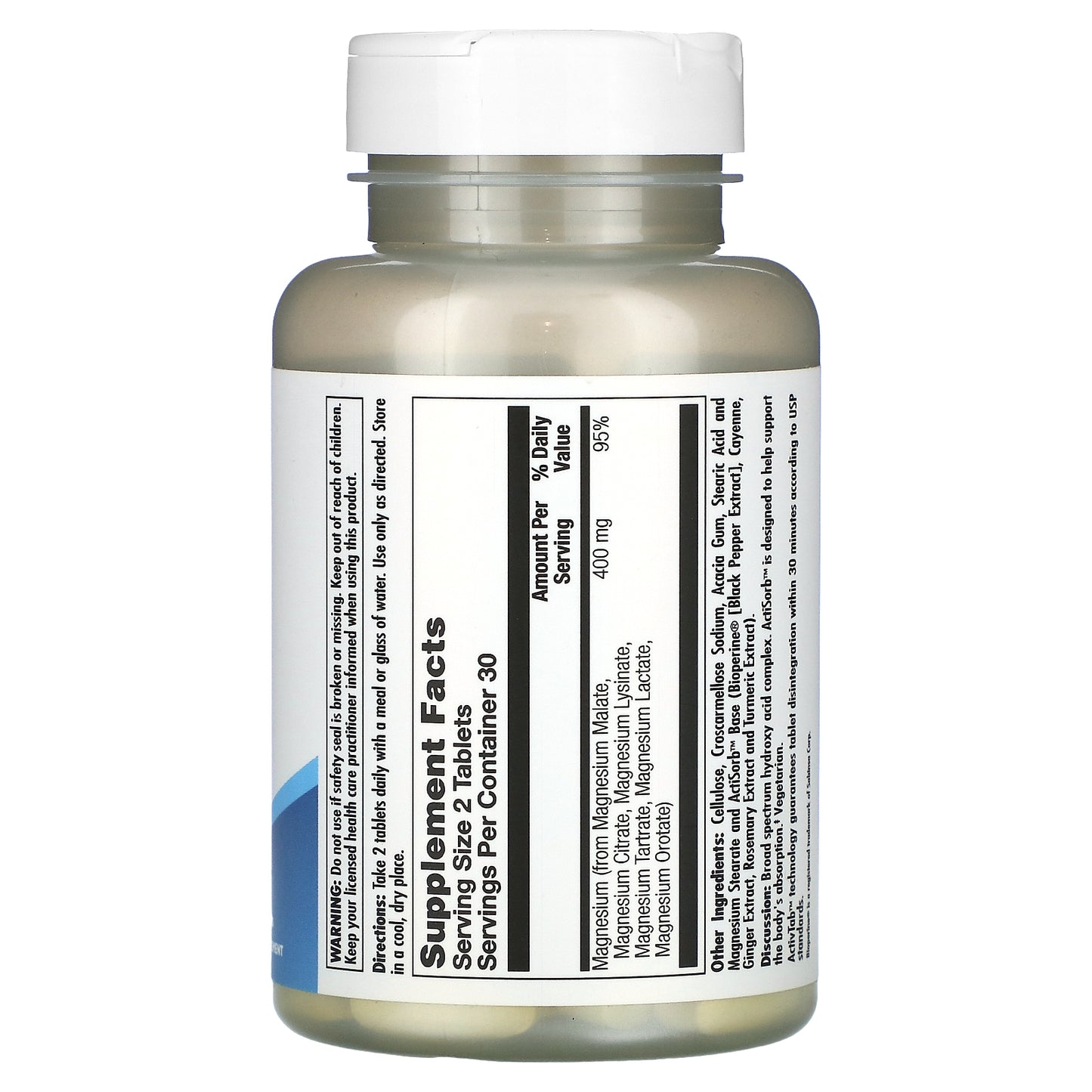Kal, Magnesium Broad Spectrum, 60 Tablets UPC 021245615064 | HiLife Vitamins