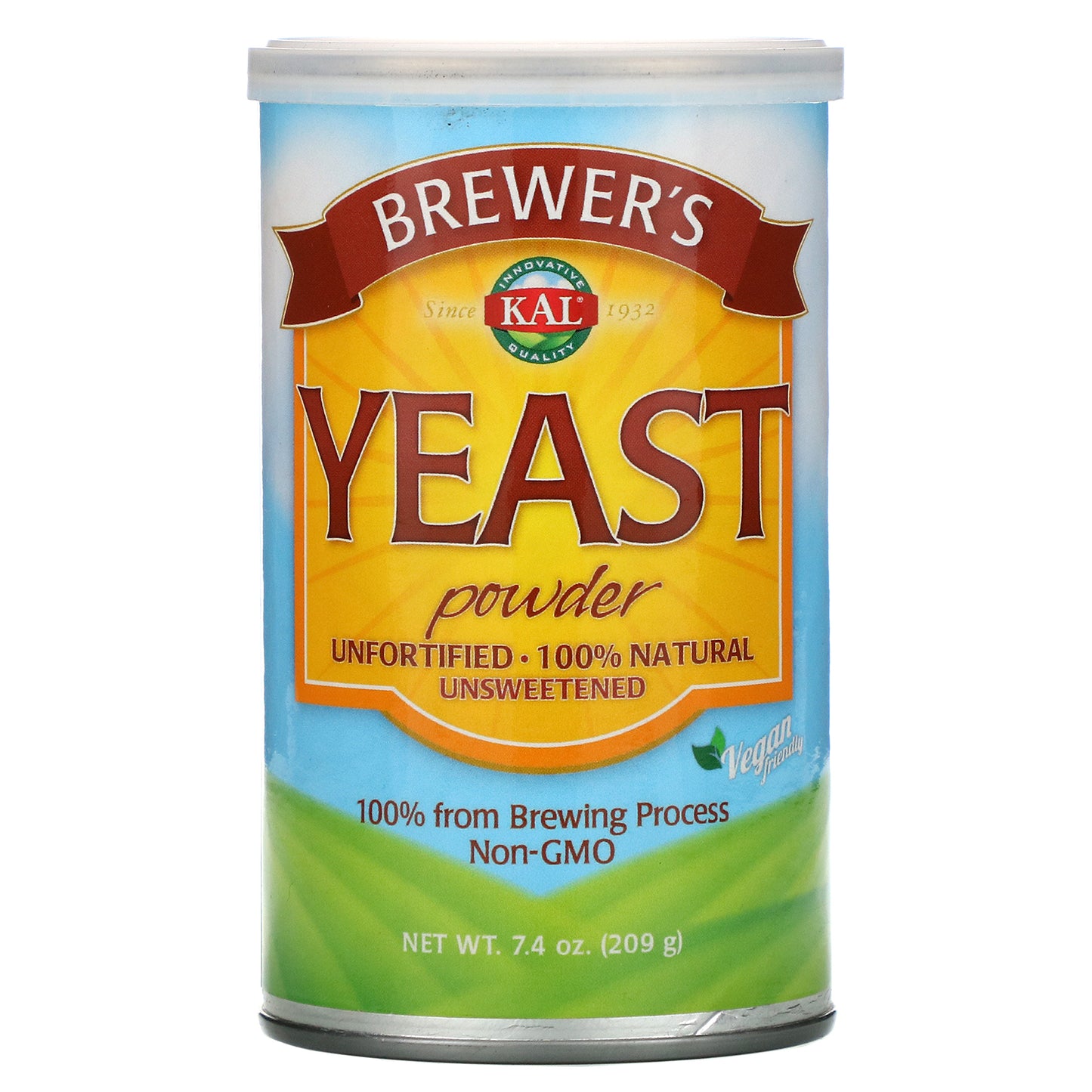 Kal, Yeast, Brewer's, 7.4 Oz Powder UPC 021245618973 | HiLife Vitamins
