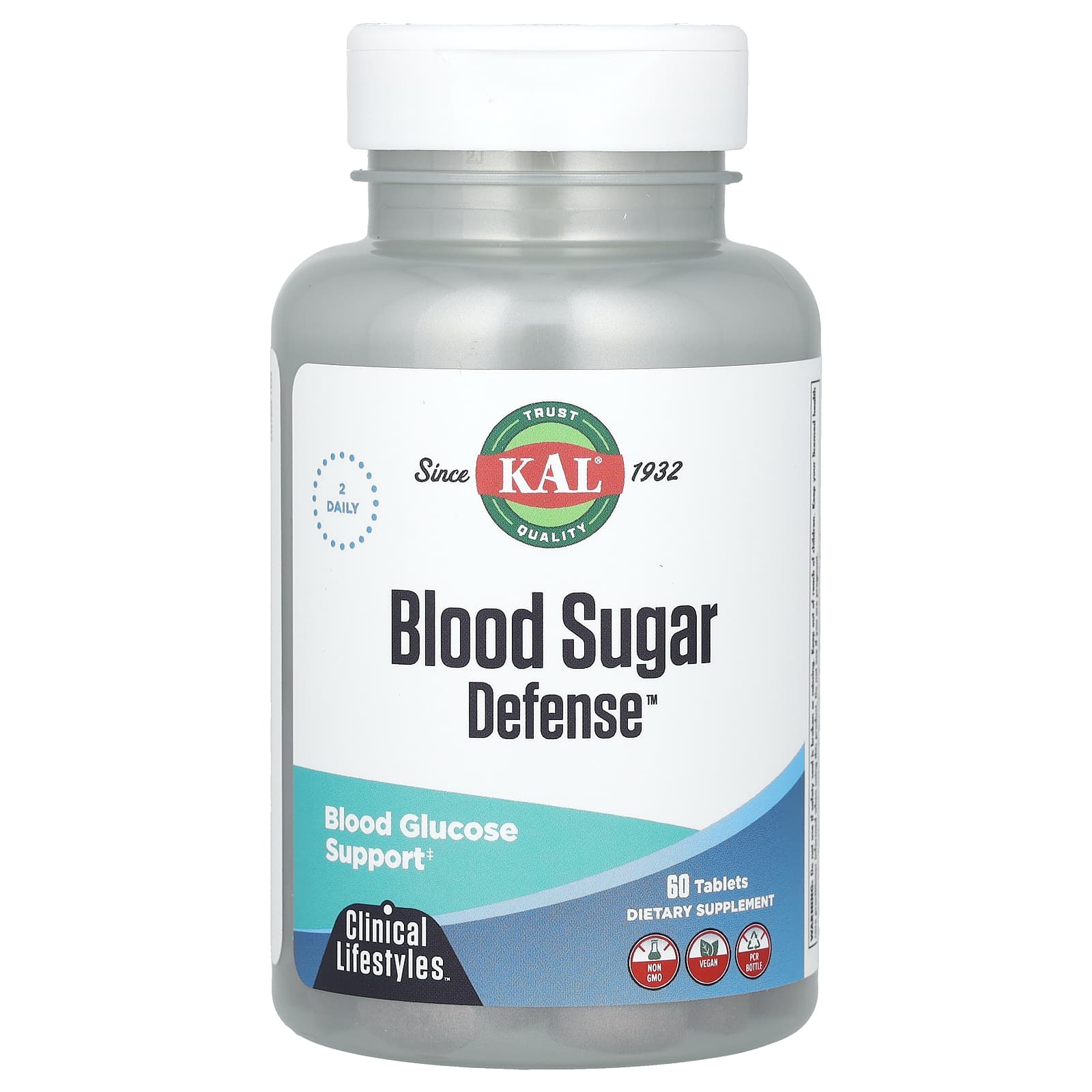 Kal, Blood Sugar Defense, 60 Tablets UPC 021245672043 | HiLife Vitamins