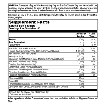 Kal, Amino-Max, 250 Tablets UPC 021245746287 | Hilife Vitamins