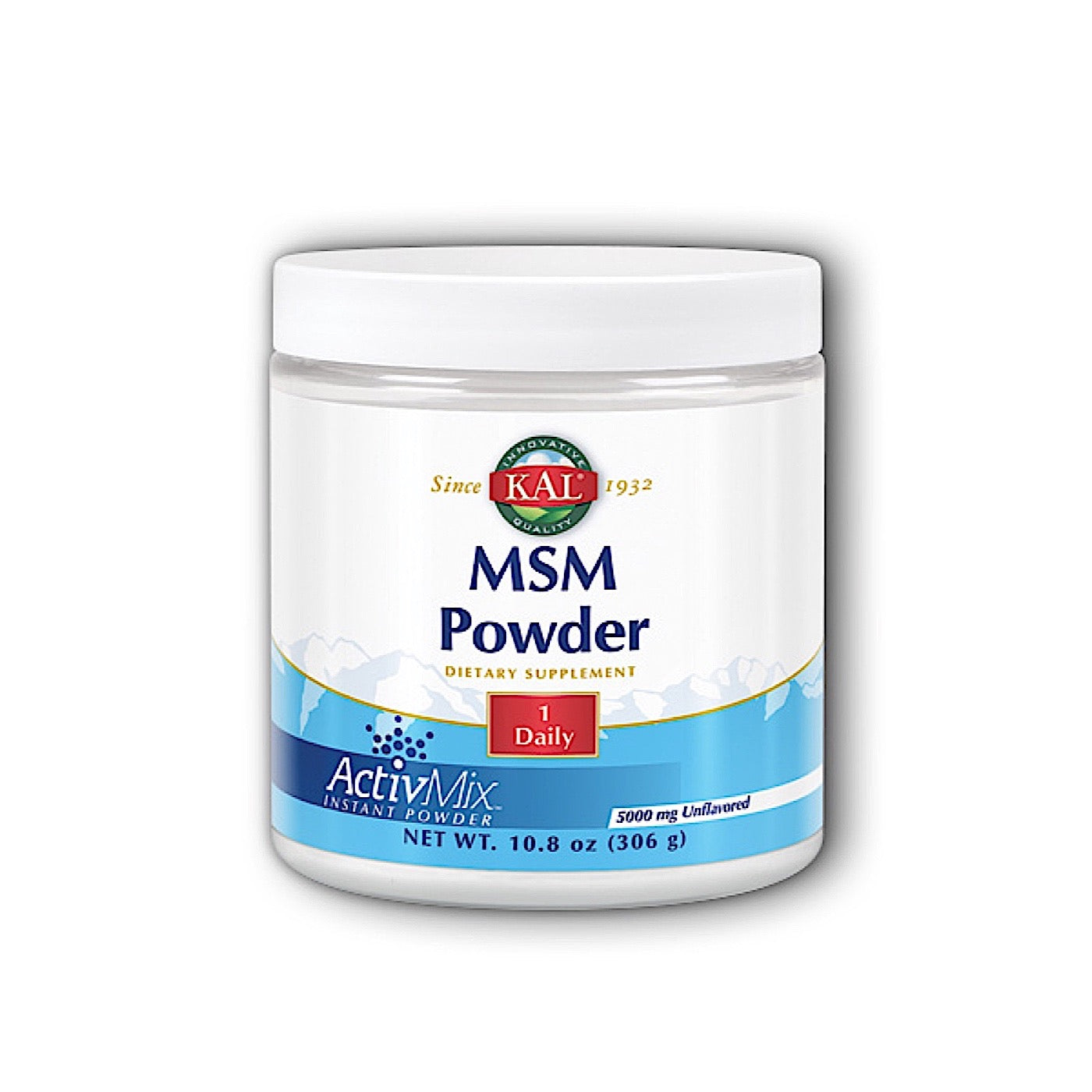 Kal, MSM Unflavored 5g, 10.8 Oz UPC 021245865018 | HiLife Vitamins