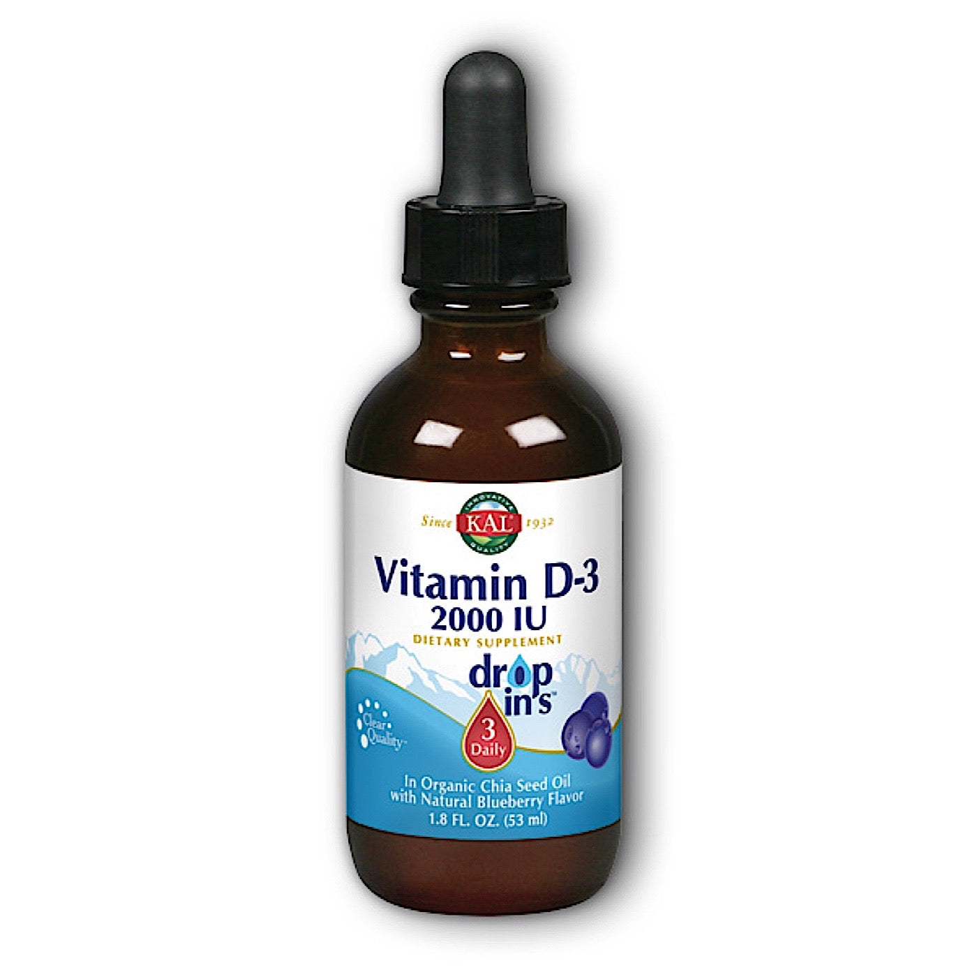 Kal, D‐3 DropIns, 1.8 Oz UPC 021245891529 | HiLife Vitamins